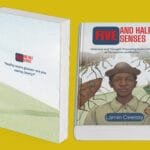 five and half sense book cover of lamin ceesay's novel set in the gambia